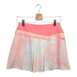 Lucky In Love Women’s Spin Around Wrap Golf Skort Small Multicolor NWT